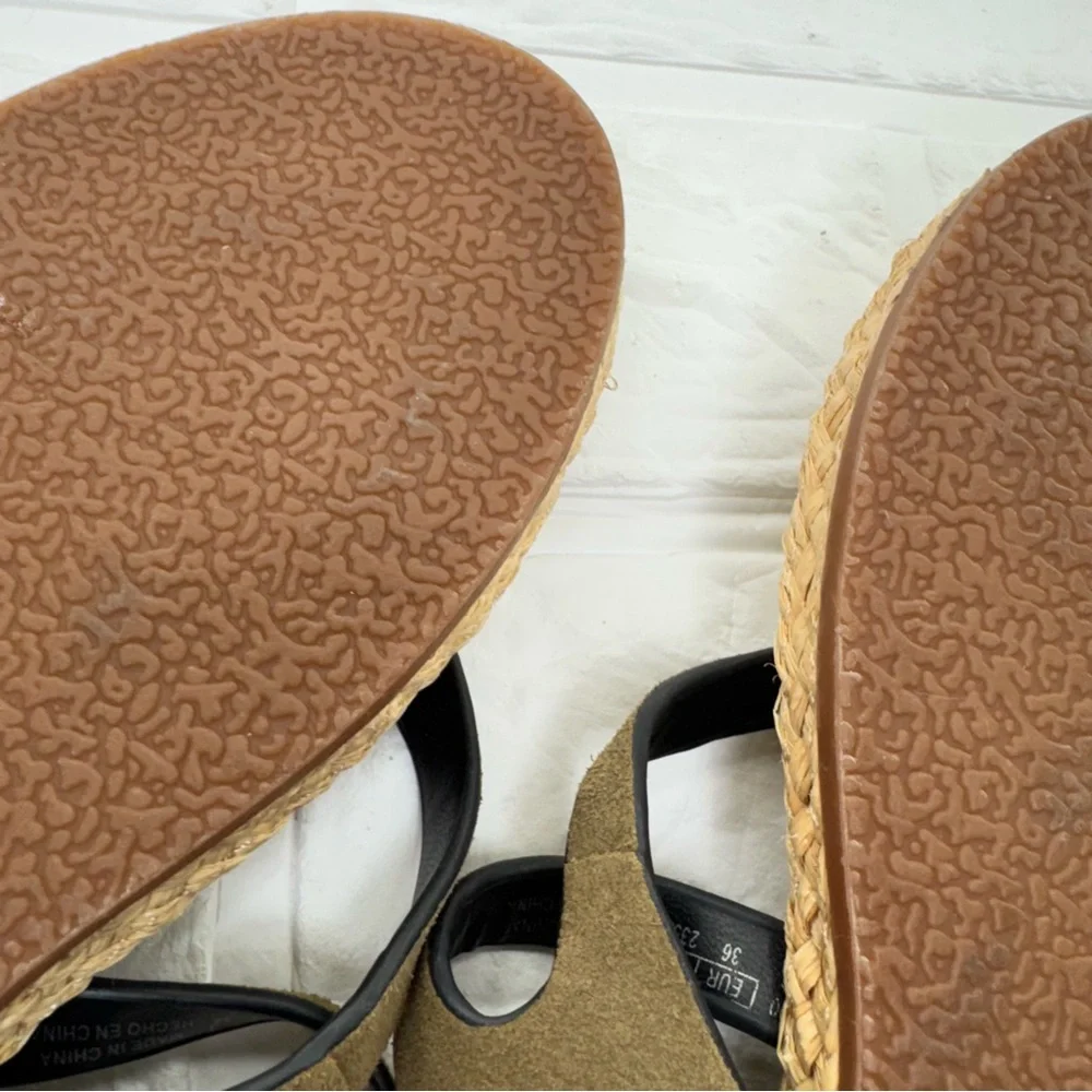 Zara Shoes | Nwt Zara Suede Sandals | Color: Brown/Green |
Size: 36 - Picture 12 of 12